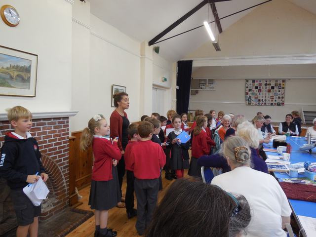 Children from Madley School Visit